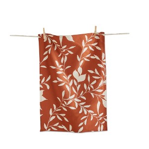 TAG Autumn Botanical Dishtowel Terracotta - 1 of 1