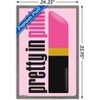 Trends International PRETTY IN PINK - LOGO Framed Wall Poster Prints - 3 of 4