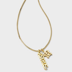 Bijoux Sport by Luv Aj MLB Gold Charm Necklace - 1 of 4