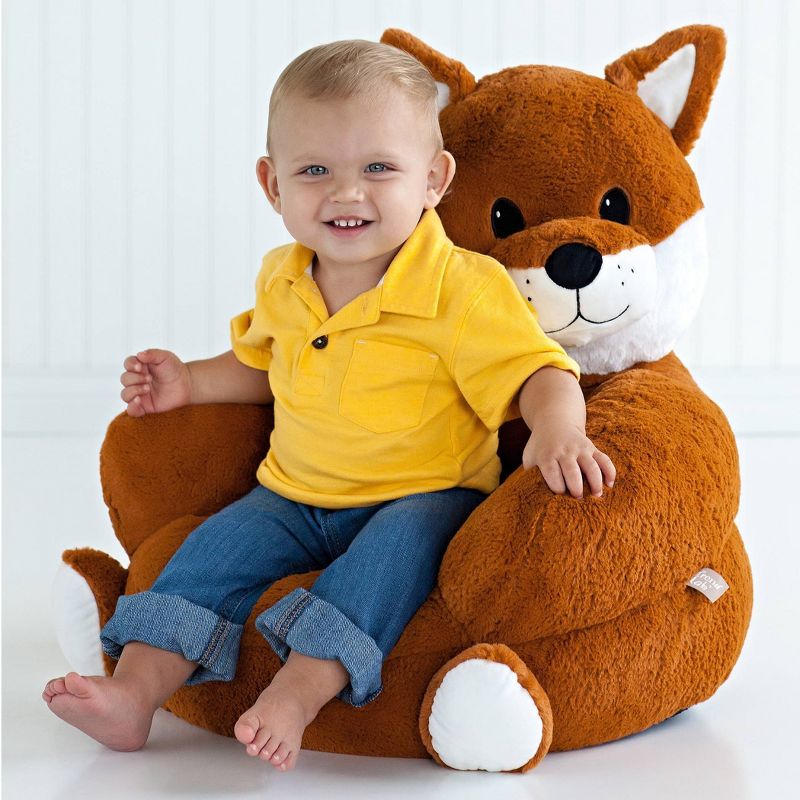 Fox Plush Character Kids&#39; Chair - Trend Lab, 4 of 6
