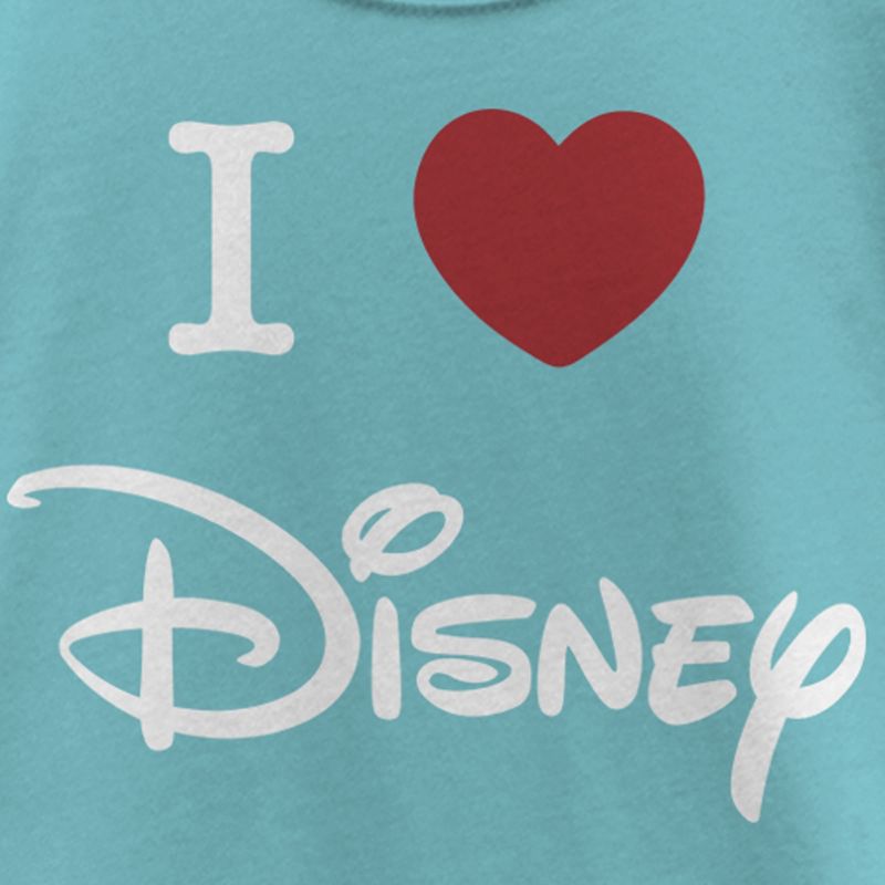 Girl's Disney I Heart Logo T-Shirt, 2 of 5