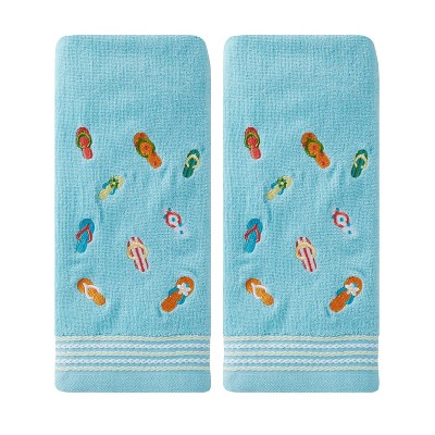 2pc Flips or Flops Hand Towel Set - SKL Home