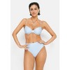 Women's Shimmer Underwire Bikini Swimsuit Top - LSCN by LASCANA - 3 of 3