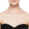 Pompeii3 14K 1/15ct Pave Star Of David Diamond Dangle Pendant - 4 of 4
