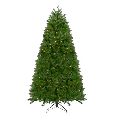 Northlight 12' Pre-Lit Northern Pine Full Artificial Christmas Tree - Clear Lights