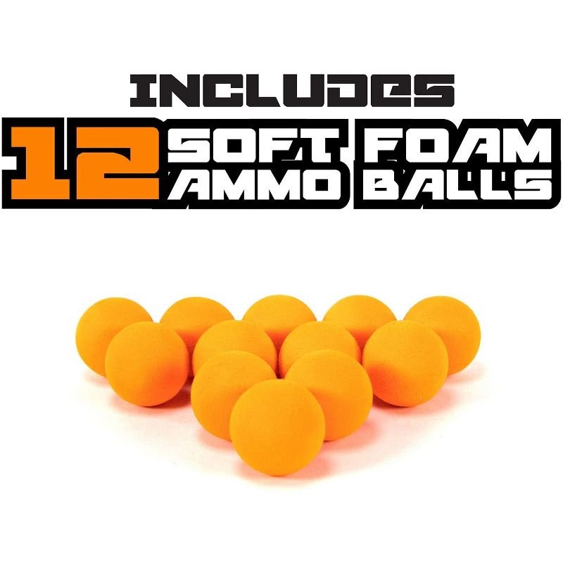 Hog Wild Atomic Power Popper Toy, Shoots Foam Balls - 12 Balls, 4 of 7