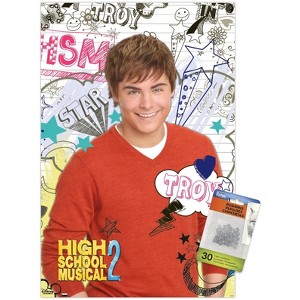 Trends International High School Musical 2 - Troy Unframed Wall Poster Prints - 1 of 4