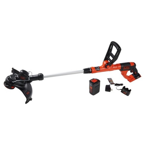 Black & Decker 20V MAX* Lithium 12 in. 2-Speed String Trimmer/Edger Lst522