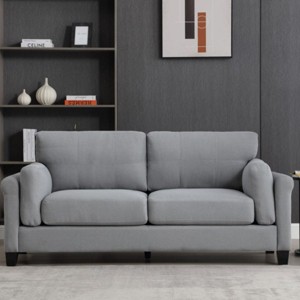 Sectional Sofa Sale,Comfort 6 Seater Sofa,3 Seater Couch With USB & Type-C Port,Deep Seat Couch,Contemporary Sofas For Living Room-Cuddlewood - 1 of 4