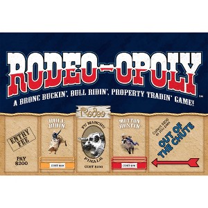 Late For The Sky: Rodeo-Opoly Themed Family Board Game, Ages 8+ - 1 of 4