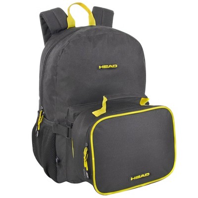 Head 17" Backpack with Lunch Bag