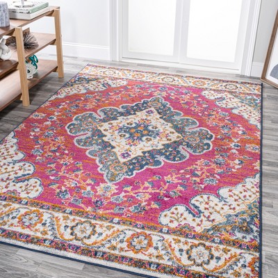 Bohemian Inspired Flair Boho Vintage Medallion Area Rug - JONATHAN Y
