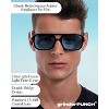 grinderPUNCH Retro Square Sunglasses  Vintage 70s Double Bridge Shades for Men & Women - 4 of 4