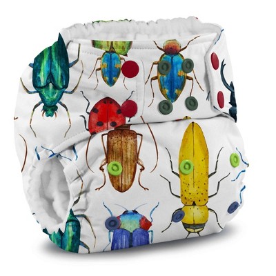 Image of Kanga Care Rumparooz Reusable One Size Cloth Pocket Diaper (6-40+ lbs) - Bugs Multi-color