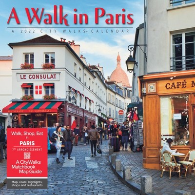 2022 Wall Calendar A Walk in Paris - Willow Creek Press