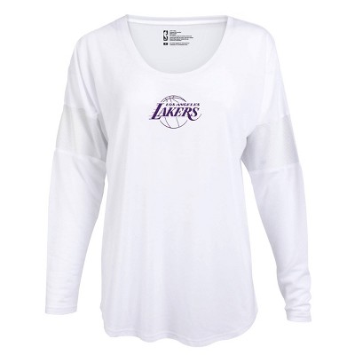 lakers white sleeved jersey