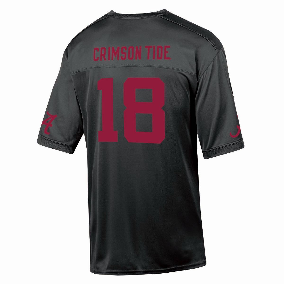 NCAA Alabama Crimson Tide Black Jersey - thumbnail 2