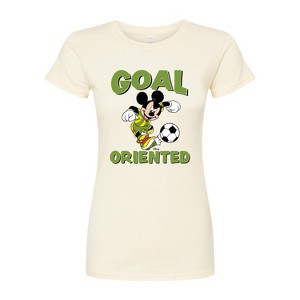 Women's - Disney - Soccer Goal Fitted Graphic T-Shirt - 1 of 3