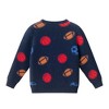 Andy & Evan  Toddler  Fall Striped Sweater with Truck - 2 of 3