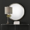 Uttermost Orion Silver Round Mirror - image 2 of 4