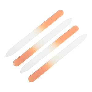 Unique Bargains Glass Double-sided Multifunctional Nail File Manicure Tool 4 Pcs - 1 of 4