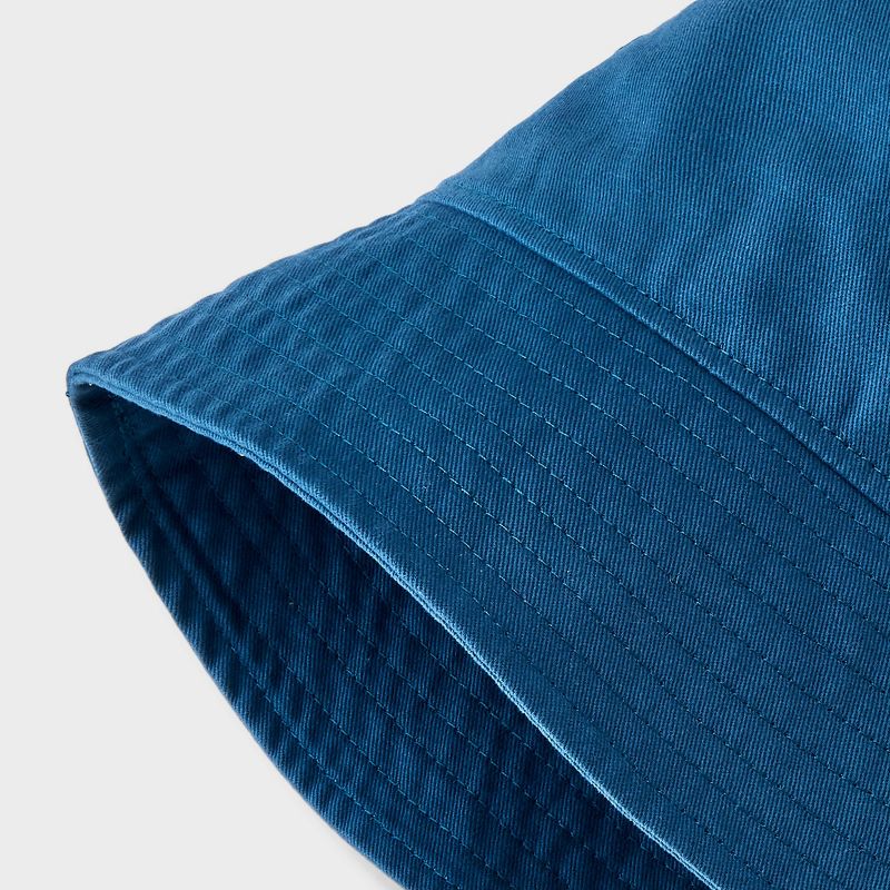 Men's Cotton Bucket Hat - Goodfellow & Co™ Blue, 5 of 6