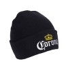 Corona Logo Embroidery On Acrylic Knit Standard Cuff Beanie - 3 of 4