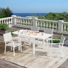 31.5"-63" Extendable Patio Dining Table, Outdoor Aluminum Table for 4-6 People - 2 of 4