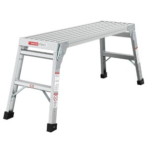 Cesicia Grey Aluminium Alloy Portable Folding Ladder - 1 of 4