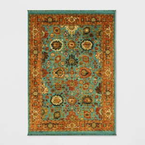 Persian with Fringe Border Woven Rug - Threshold™ - 1 of 3