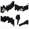 Unique Bargains Women's Rhinestone Pleated Headband Faux Pearl Headband 1 Pc - 3 of 4