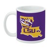 LSU Tiger State Mark Ceramic Coffee Mug Novelty Gift Mugs for Coffee Tea and Hot Drinks 11oz White - 3 of 4