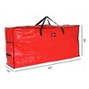 REGALWOVEN Christmas Tree Storage Bags Moving Bags with Handles for Clothes, Closet Organizers and Storage 2 Pcs - 2 of 4