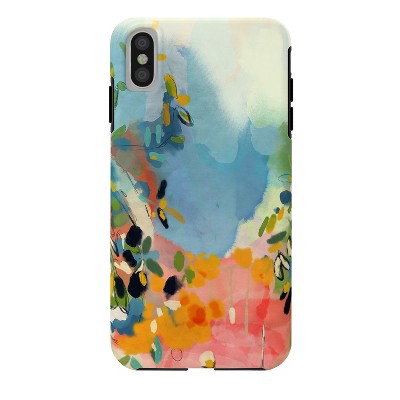 lunetricotee garden with sea view and olive tree Tough iPhone XS MAX Case - Society6