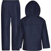 LONDON FOG Boy's Waterproof Hooded Jacket and Pant Rainsuit Sets - 2 of 4