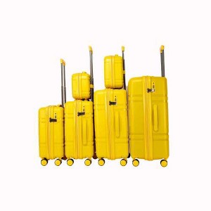 AENKYO 6-Piece Expandable Hardshell Luggage Set with 360¡ã Spinner Wheels - Lightweight Carry On Checked Travel Suitcase with TSA Lock - 1 of 4