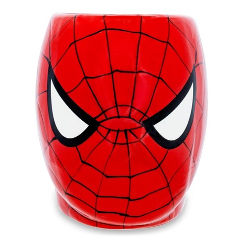 Silver Buffalo MC7032 Marvel Comics Spider-Man Eyes Mug en céramique, 414  ml, multicolore