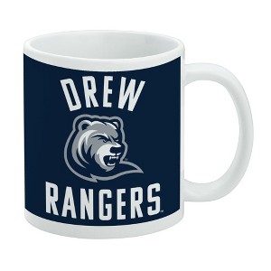 Drew University Rangers Logo Ceramic Coffee Mug, Novelty Gift Mugs for Coffee, Tea and Hot Drinks, 11oz, White - 1 of 4