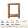 Spruce & Spring Outdoor Wicker Patio Furniture Swivel Chair - 3 of 4