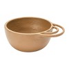 Storied Home Decorative Textured Metal Bowls with Handles, 2 Colors, Set of 2 - 4 of 4