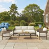 Coffee Table 17.5" H, Metal, Brown, Modern Rectangular Design by Zuo Modern - 2 of 4