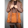 Thresh - Cognac Suede Leather Shoulder Bag (Women) | Forever & Always Shoes - 4 of 4