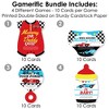 Big Dot of Happiness Let's Go Racing - Racecar - 4 Race Car Baby Shower Games - 10 Cards Each - - Gamerific Bundle - 3 of 4