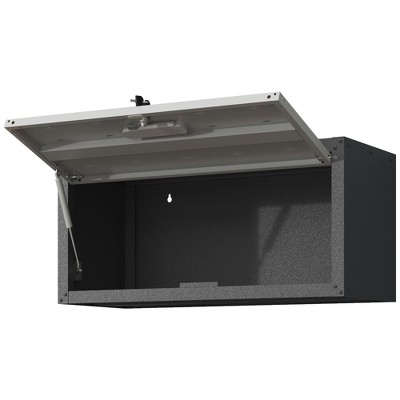 Vynxaria Utility Storage Cabinets - Heavy Duty Wall Mounted Tool Organizer, Garage Workshop Solution, Easy Assembly