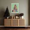 Amanti Art Christmas Tree Presents by Rachel Lee 3 Birdies Studio Canvas Art Framed - 4 of 4