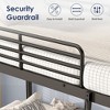 Twin Over Twin Bunk Bed with Ladder and Guardrails - 3 of 4