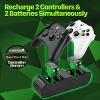 Fosmon Quad Pro 2 Max Charging Station with 4 Battery Packs for Xbox Series X/S, Xbox One/One X Controllers - 2 of 4