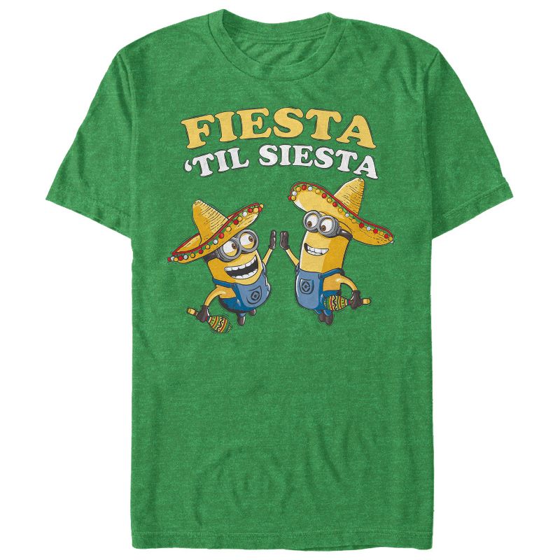 Men's Despicable Me Minions Fiesta T-Shirt, 1 of 4