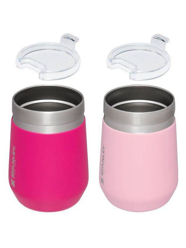 Stanley 2pk 10oz Stainless Steel Everyday Go Tumbler - Pink Vibes/flamingo : Target Stanley 2pk 10oz Stainless Steel Everyday Go... 