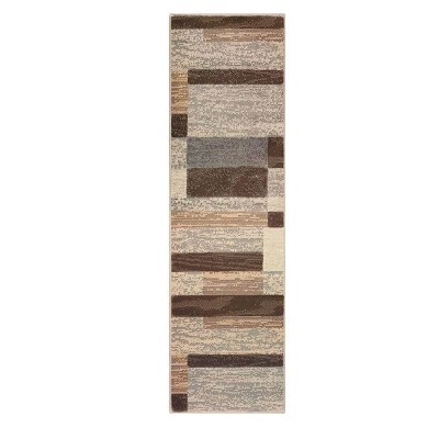 Contemporary Patchwork Geometric Indoor Area Rug by Blue Nile Mills